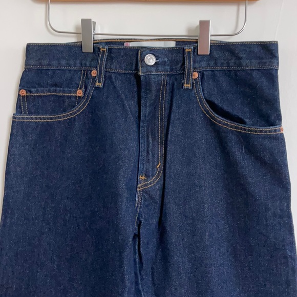 Men’s Levi’s 517 W31 L30 Boot Cut Dark Wash - Picture 3 of 9